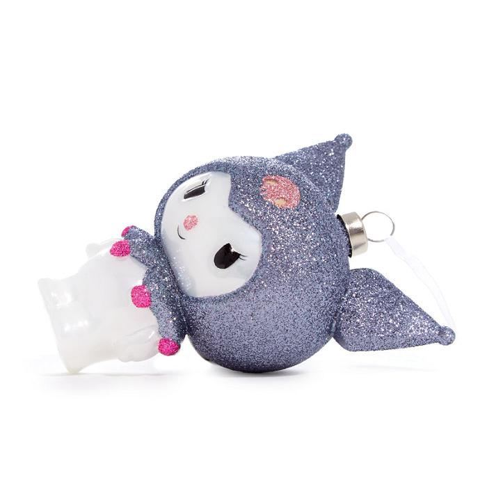 Hello Kitty Kuromi x Kat + Annie Glass Ornament Szare | PL_HK36456