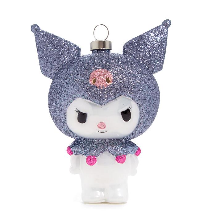 Hello Kitty Kuromi x Kat + Annie Glass Ornament Szare | PL_HK36456