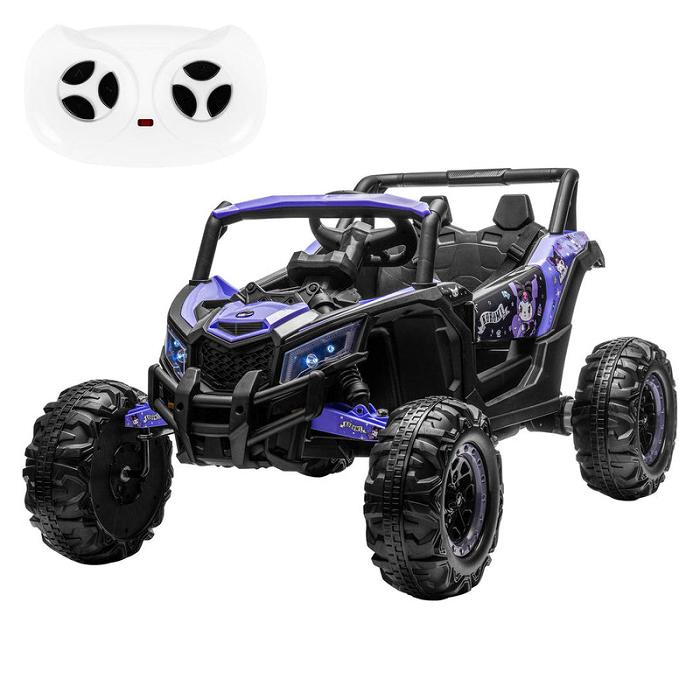 Hello Kitty Kuromi x Kool Karz Adventure UTV Ride On Czarne | PL_HK67486