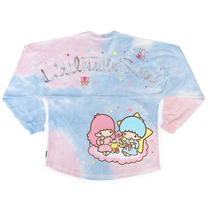 Hello Kitty LittleTwinStars JapanLA Parfait Tie-dye Spirit Jersey Kolorowe | PL_HK59475