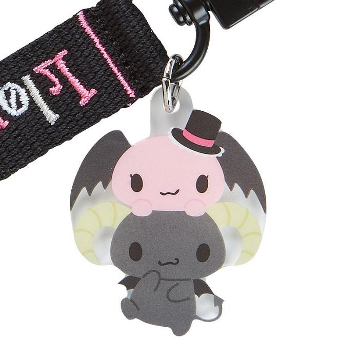 Hello Kitty Lloromannic Logo Keychain (Sanrio Character Award Series) Czarne | PL_HK61197