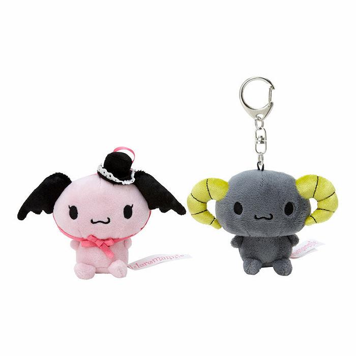 Hello Kitty Lloromannic Plush Mascot Keychain (Set of 2) Różowe Szare | PL_HK22390