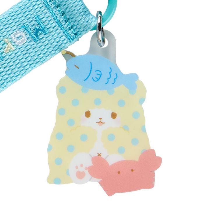 Hello Kitty Marumofubiyori Logo Keychain (Sanrio Character Award Series) Niebieskie | PL_HK75750