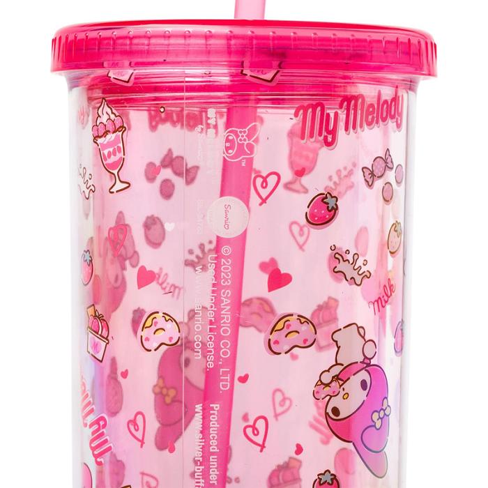 Hello Kitty My Melody 20oz Strawberry Travel Tumbler Różowe | PL_HK61778