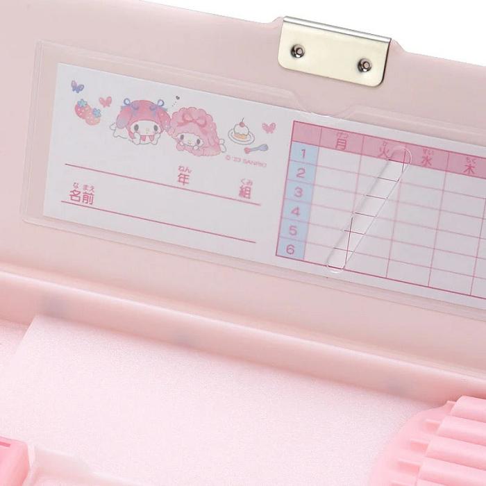 Hello Kitty My Melody 2-Way Pencil Case Różowe | PL_HK80755