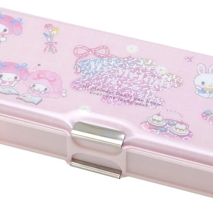 Hello Kitty My Melody 2-Way Pencil Case Różowe | PL_HK80755