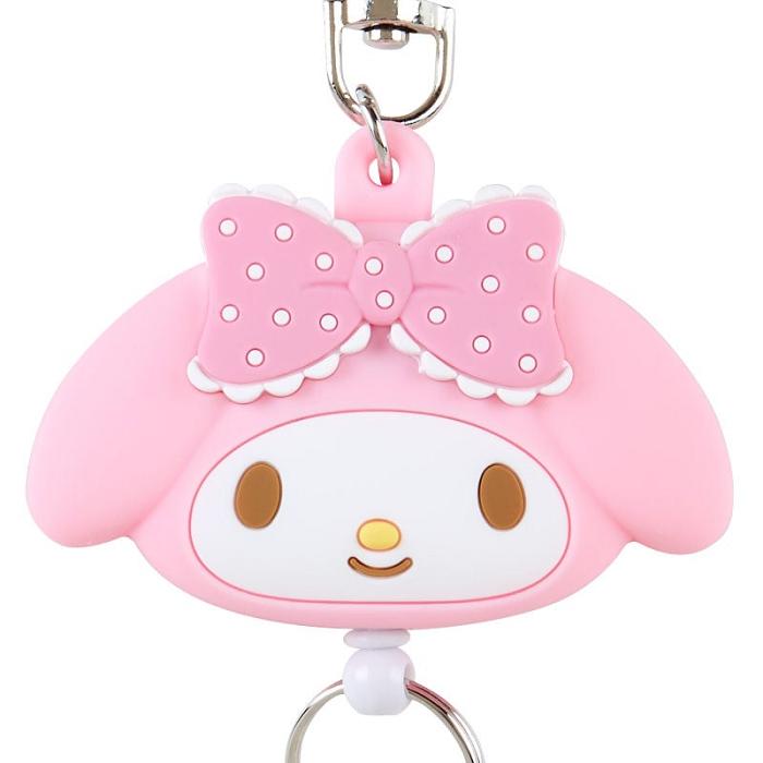 Hello Kitty My Melody Bestie Face Badge Reel Różowe | PL_HK66219