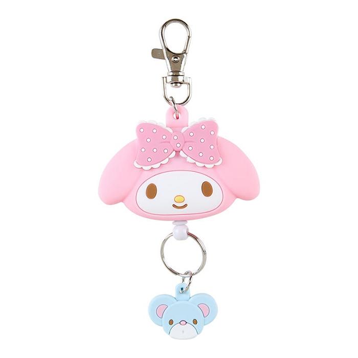 Hello Kitty My Melody Bestie Face Badge Reel Różowe | PL_HK66219