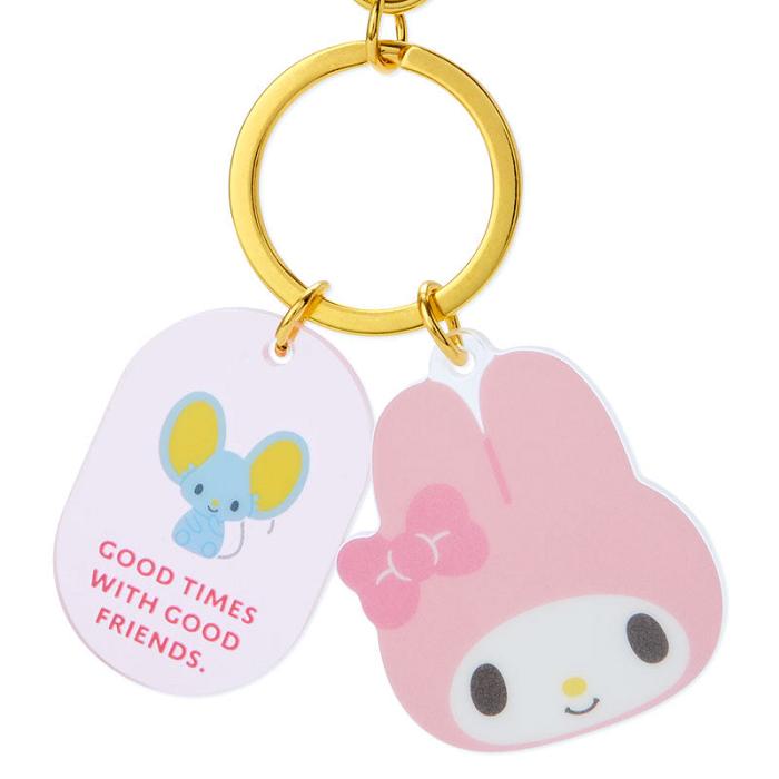 Hello Kitty My Melody Besties Keychain Różowe | PL_HK73167