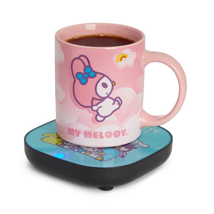 Hello Kitty My Melody Coffee Mug Warmer Set Różowe | PL_HK15616