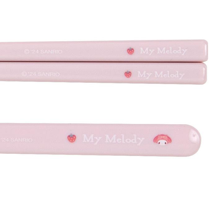 Hello Kitty My Melody Everyday Chopsticks & Spoon Set Różowe | PL_HK66411