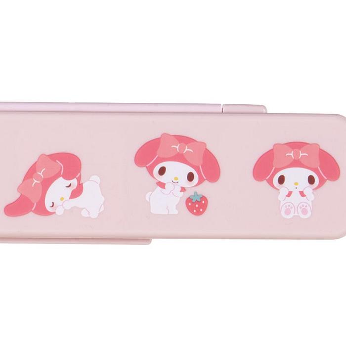 Hello Kitty My Melody Everyday Chopsticks & Spoon Set Różowe | PL_HK66411