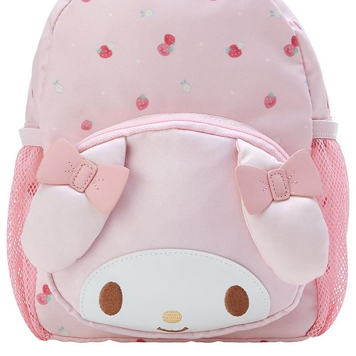 Hello Kitty My Melody Face Kids Backpack Różowe | PL_HK70491