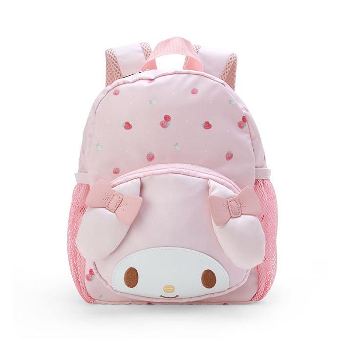 Hello Kitty My Melody Face Kids Backpack Różowe | PL_HK70491