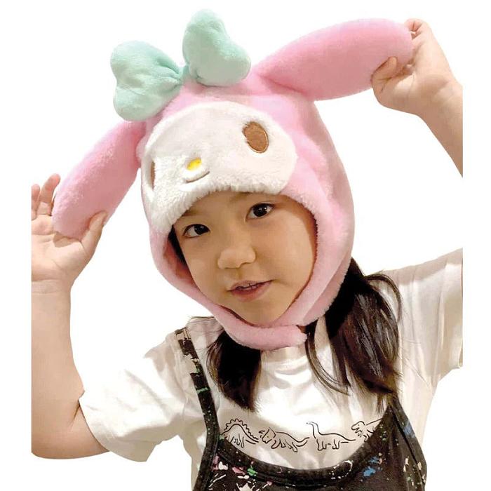 Hello Kitty My Melody Kids Kigurumi Hat Różowe | PL_HK85266