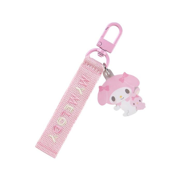 Hello Kitty My Melody Logo Keychain (Sanrio Character Award Series) Różowe | PL_HK97233