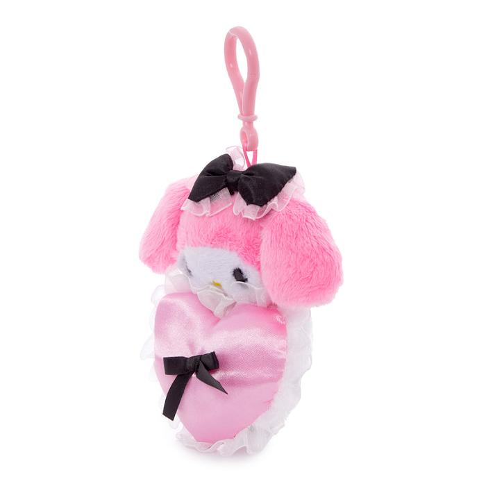 Hello Kitty My Melody Lovely Ribbons Mascot Clip Różowe | PL_HK42543