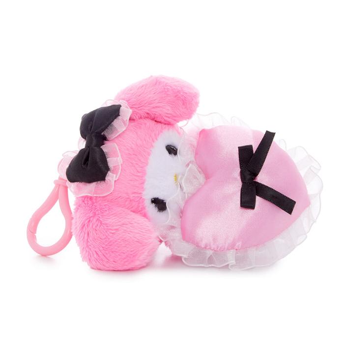 Hello Kitty My Melody Lovely Ribbons Mascot Clip Różowe | PL_HK42543