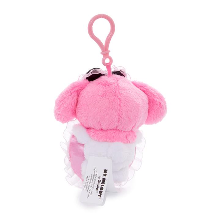 Hello Kitty My Melody Lovely Ribbons Mascot Clip Różowe | PL_HK42543