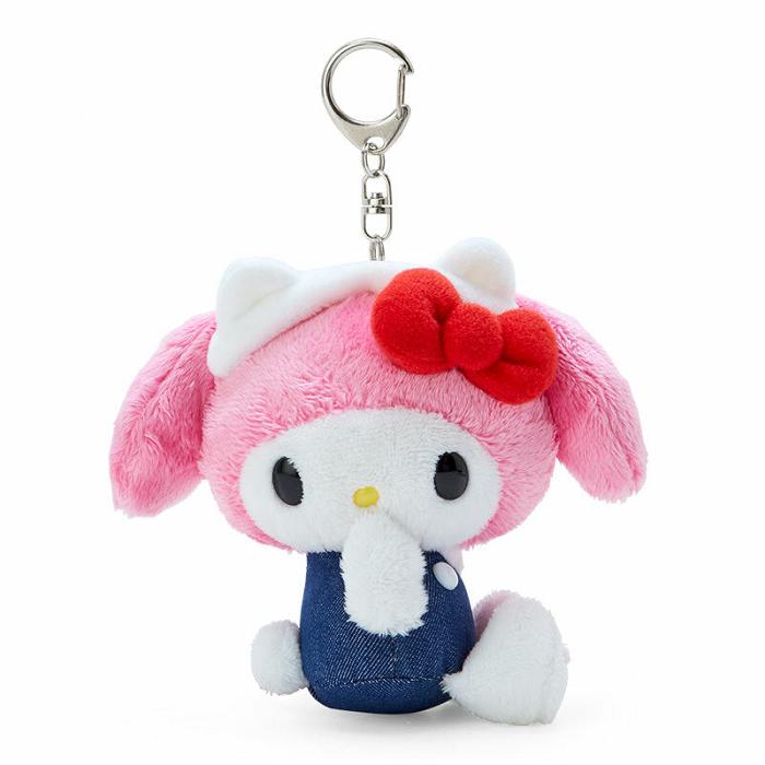 Hello Kitty My Melody Mascot Keychain Plush (Hello, Everyone! Series) Różowe Niebieskie | PL_HK13023