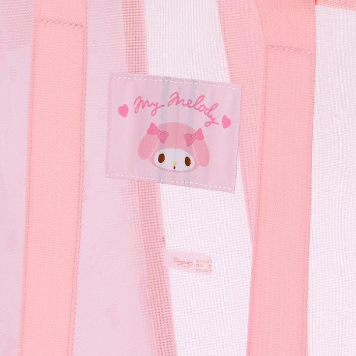 Hello Kitty My Melody Mesh Storage Tote (Medium) Różowe | PL_HK31549