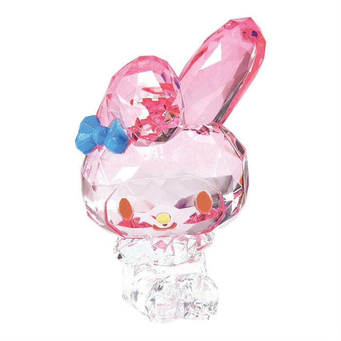 Hello Kitty My Melody Mini Facets Figurine Różowe | PL_HK55082