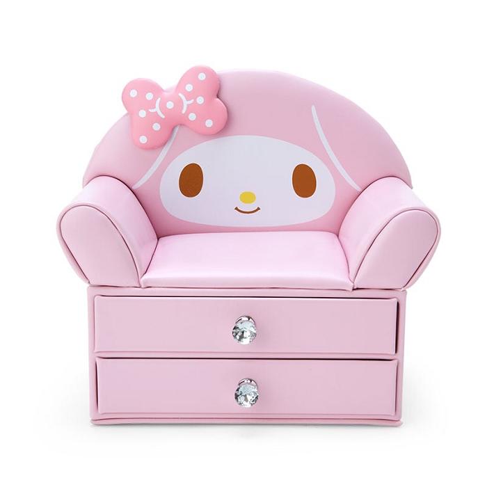 Hello Kitty My Melody Mini Sofa Storage Chest Różowe | PL_HK26142