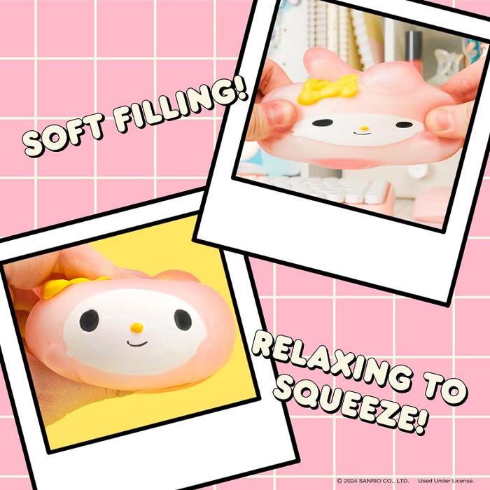 Hello Kitty My Melody Mochi SquiSHU (Series 2) Różowe | PL_HK71265