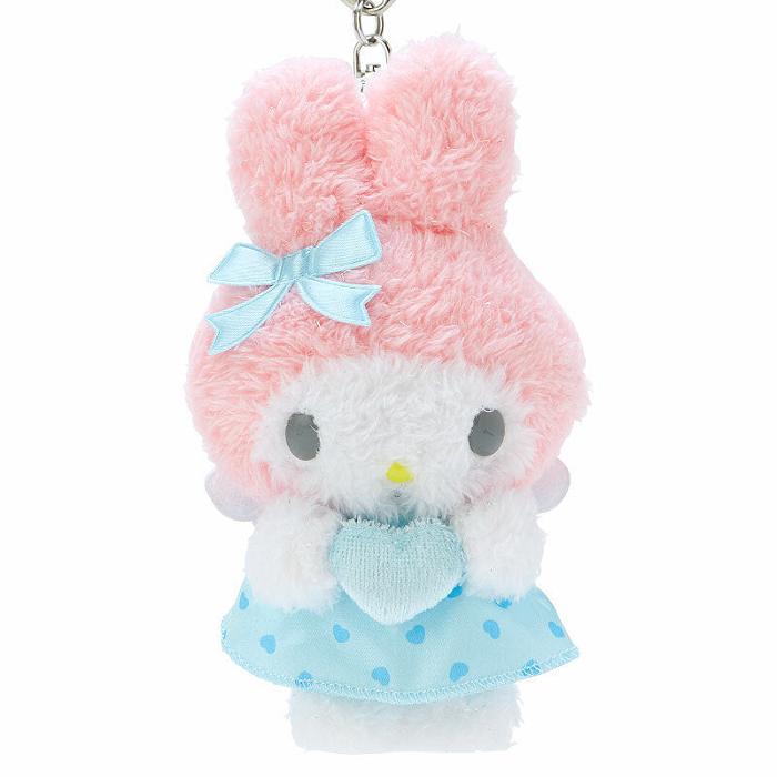 Hello Kitty My Melody Plush Keychain Mascot (Dreaming Angel Series Pt 2) Różowe Niebieskie | PL_HK62913