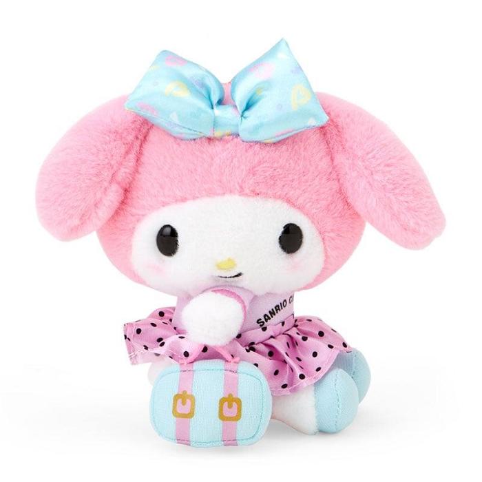 Hello Kitty My Melody Plush Mascot Keychain (Day at the Funfair Series) Różowe | PL_HK93590