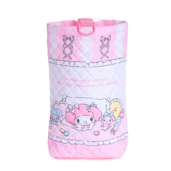 Hello Kitty My Melody Quilted Small Travel Bag (Frills & Lace Series) Różowe | PL_HK65484