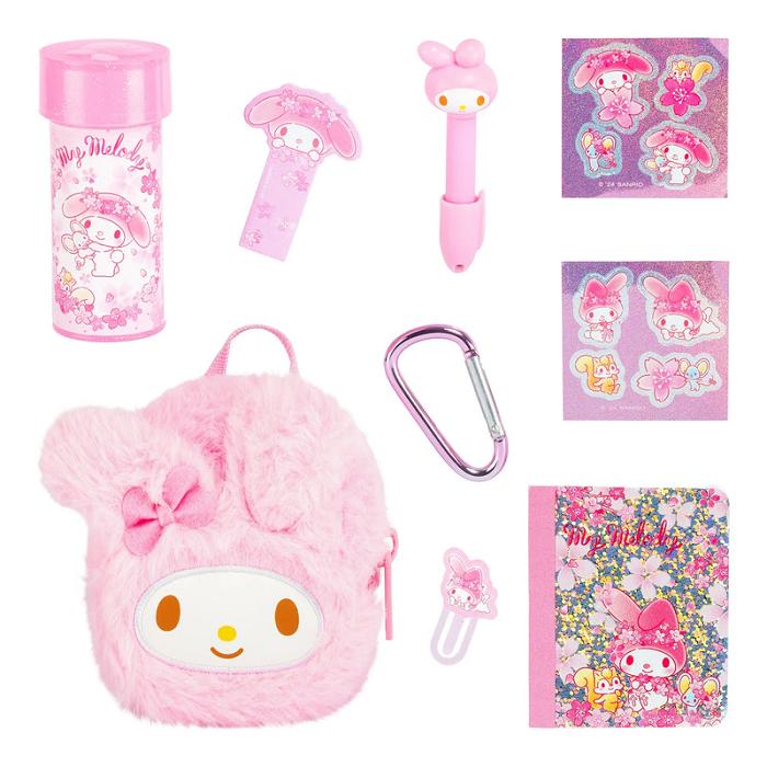 Hello Kitty My Melody Real Littles Micro Backpack Różowe | PL_HK72440