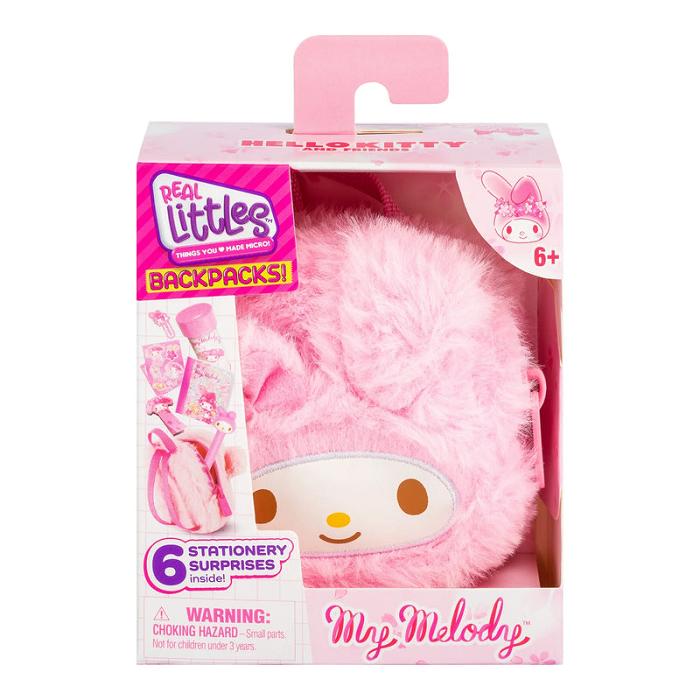 Hello Kitty My Melody Real Littles Micro Backpack Różowe | PL_HK72440