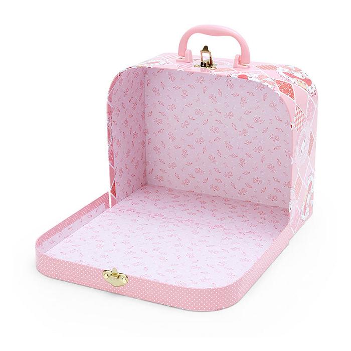 Hello Kitty My Melody Red Akamelo Storage Suitcase Różowe | PL_HK48820