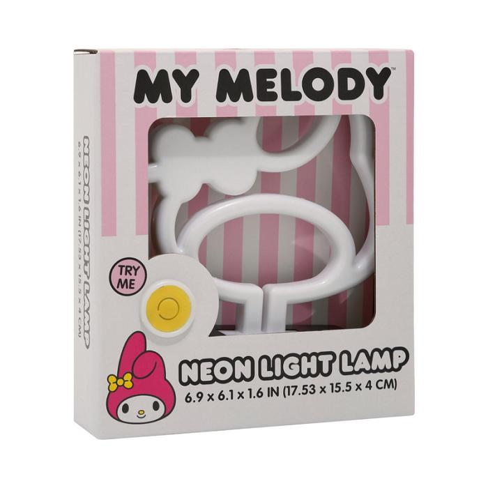 Hello Kitty My Melody Silhouette Neon Light Lamp Białe | PL_HK45964