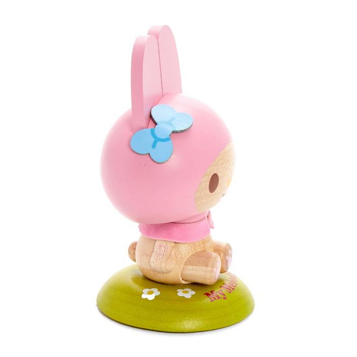 Hello Kitty My Melody Wooden Bobblehead Różowe | PL_HK90270