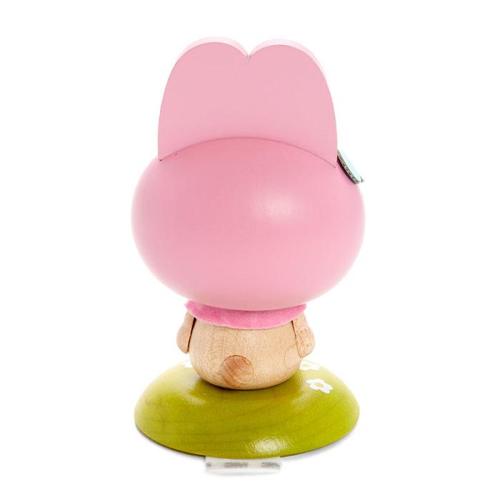 Hello Kitty My Melody Wooden Bobblehead Różowe | PL_HK90270