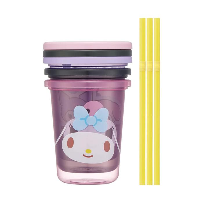 Hello Kitty My Melody & Kuromi Complete Tumbler 3pc Set Kolorowe | PL_HK39328