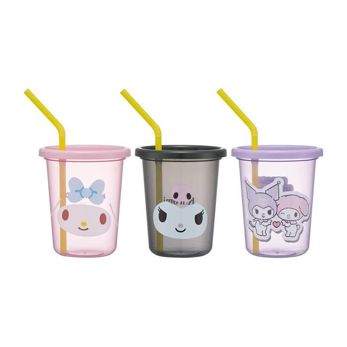 Hello Kitty My Melody & Kuromi Complete Tumbler 3pc Set Kolorowe | PL_HK39328