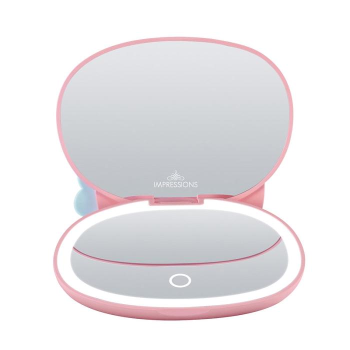 Hello Kitty My Melody x Impressions Vanity LED Compact Mirror Różowe | PL_HK53259