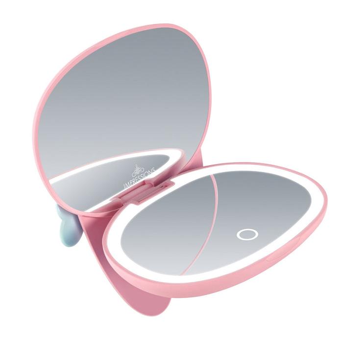 Hello Kitty My Melody x Impressions Vanity LED Compact Mirror Różowe | PL_HK53259