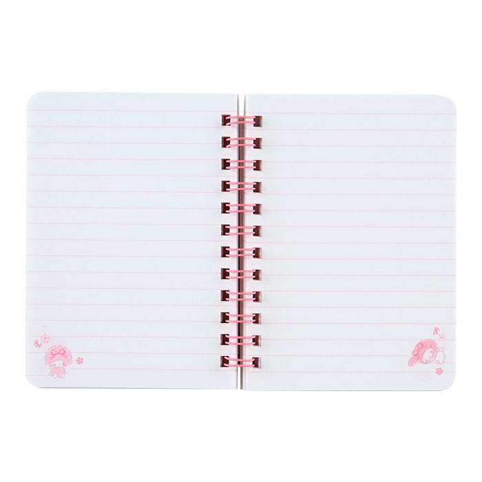 Hello Kitty My Sweet Piano Compact Ruled Notebook Różowe | PL_HK97812