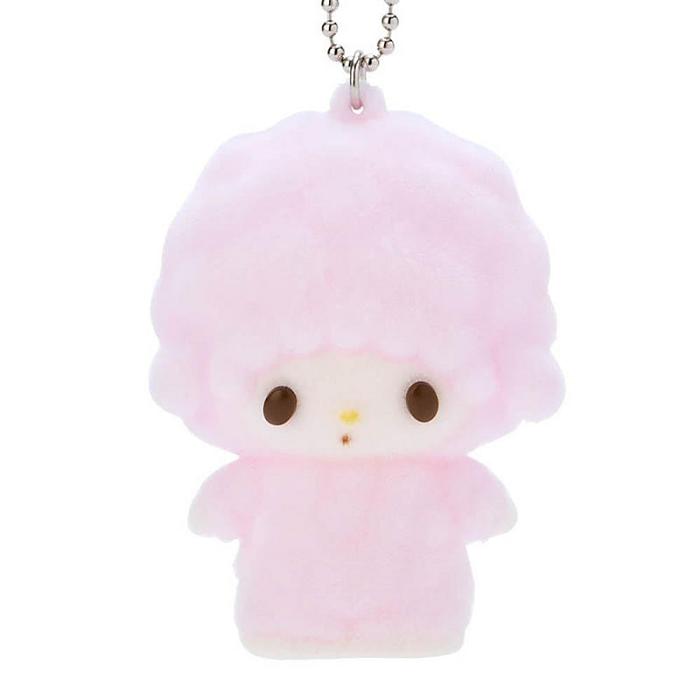 Hello Kitty My Sweet Piano Flocked Keychain Mascot Fioletowe | PL_HK93875