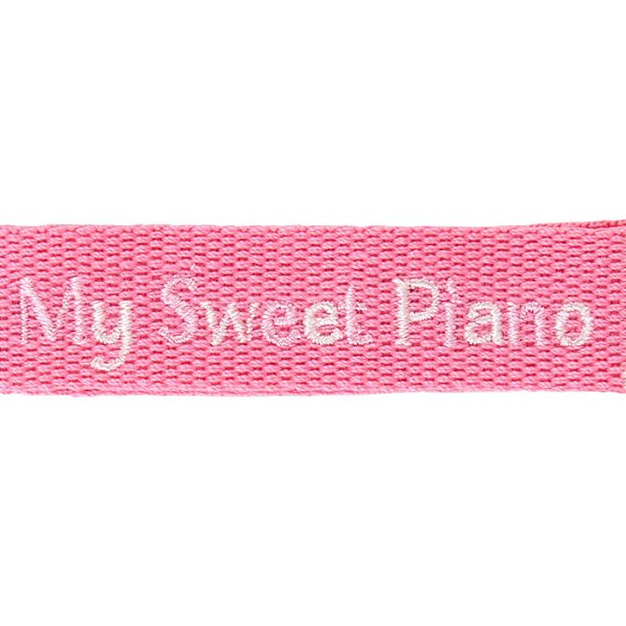 Hello Kitty My Sweet Piano Logo Keychain (Sanrio Character Award Series) Różowe | PL_HK24134