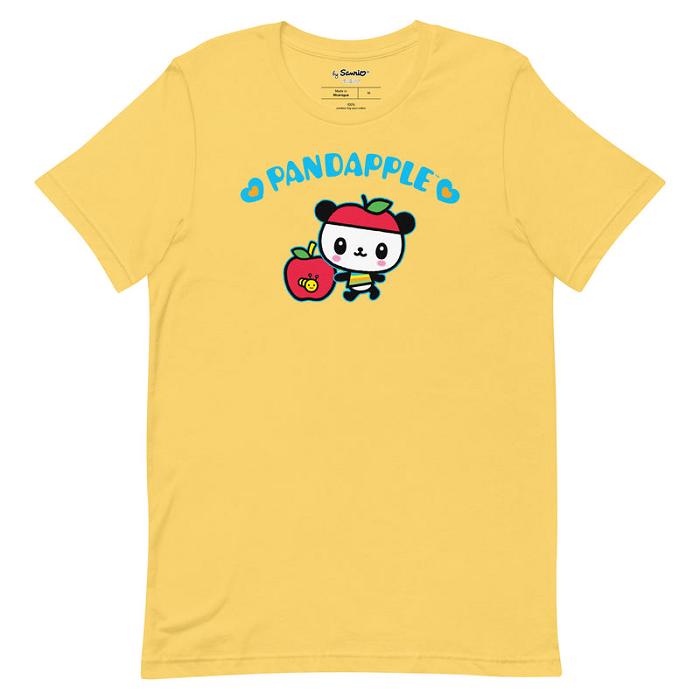 Hello Kitty Pandapple Blue Hearts Tee Granatowe | PL_HK49370