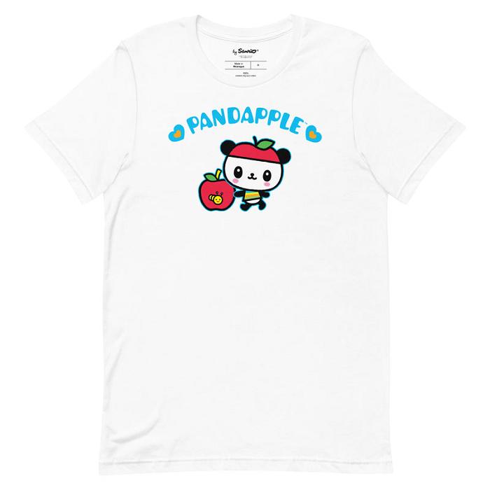 Hello Kitty Pandapple Blue Hearts Tee Granatowe | PL_HK49370