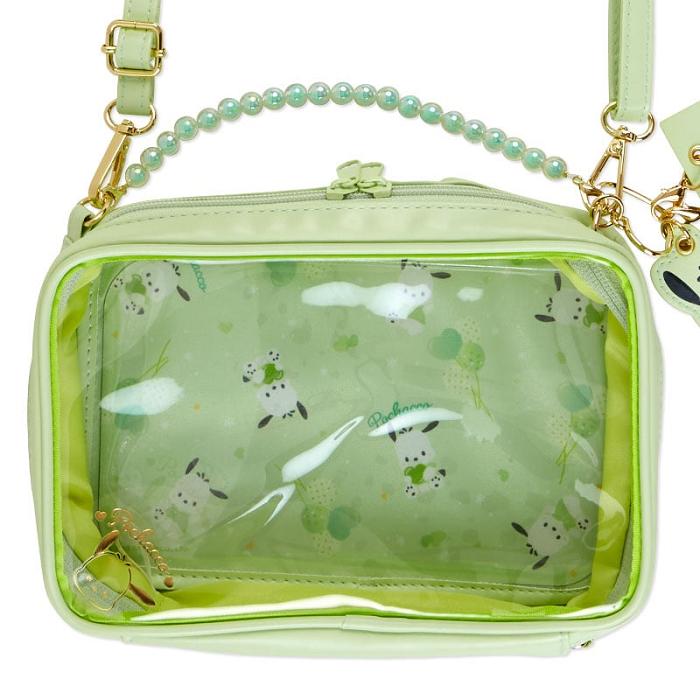 Hello Kitty Pochacco 2-Way Clear Zielone | PL_HK10436