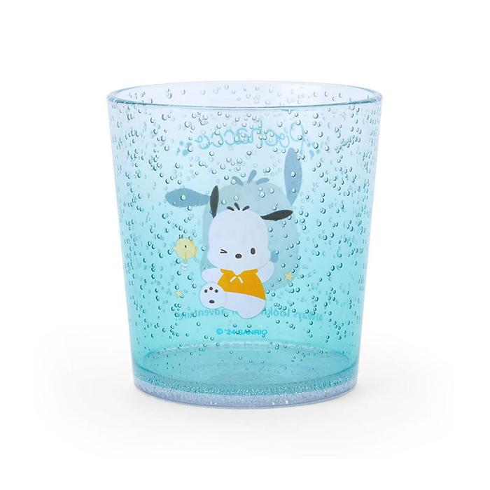 Hello Kitty Pochacco Bubbles Plastic Cup Niebieskie | PL_HK23625