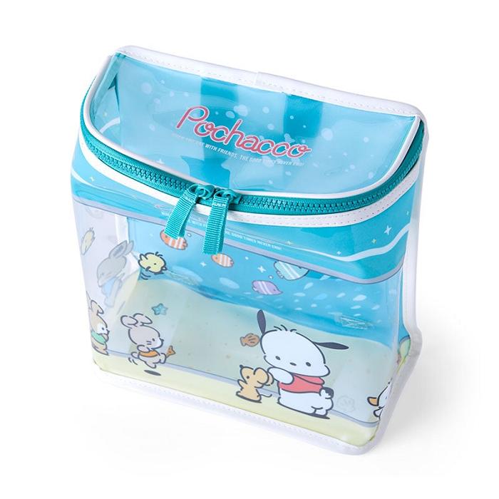 Hello Kitty Pochacco Clear View Kids Backpack Niebieskie | PL_HK58023