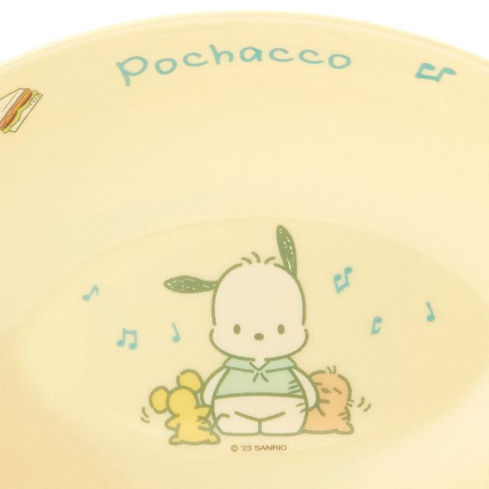 Hello Kitty Pochacco Oval Melamine Plate Żółte | PL_HK85385